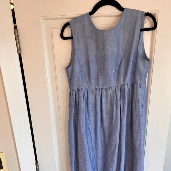 Co high low blue sleeveless dress sz S - Picture 5 of 10